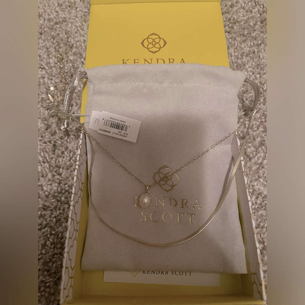 Kendra Scott Lindsey multi strand necklace GOLD